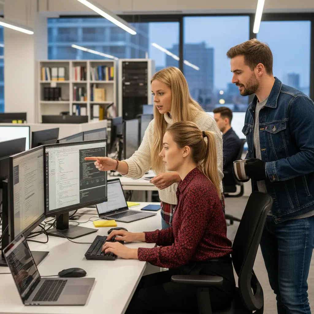 The Nano Banana Pro team collaborating